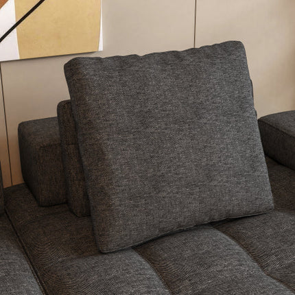 Sofa Couch For Living Room, Modern Loveseat Sofa With Extra Deep