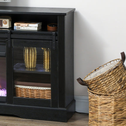 Fireplace TV Stand for TVs Up to 80 Inch, TV Console with Electric