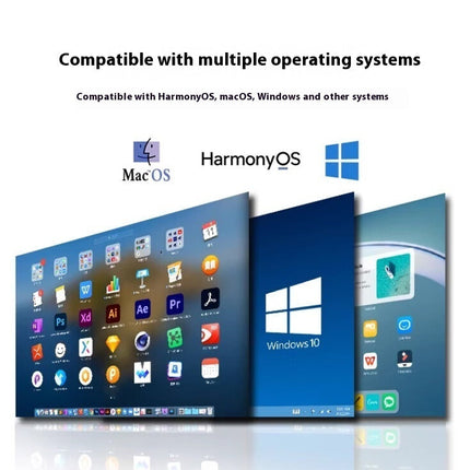 14-inch Dual-screen Portable Monitor Laptop With Wall-mounted External