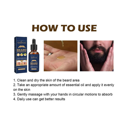 EELHOE Beard Care Oil - Strengthen And Nourish Beard Roots