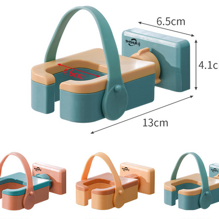 Hair Dryer Rack Toilet Wall-mounted Punch-free Multifunctional