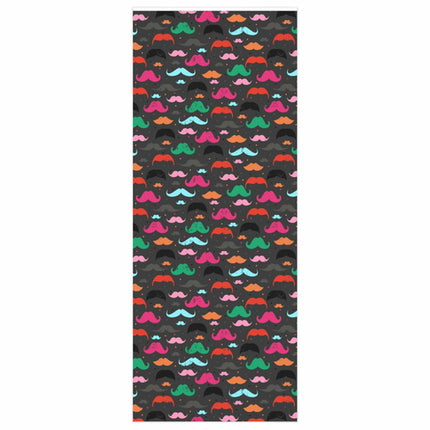Rainbow Mustache Wrapping Paper