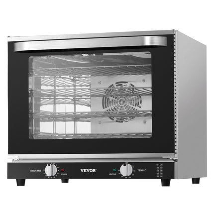 66L Commercial Countertop Oven 2800W Electric Toaster Oven Stainless