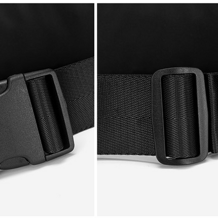 Korean Style Male Outdoor Waterproof Oxford Cloth Fanny Pack