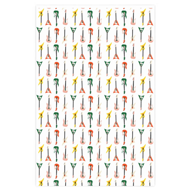 Electric Guitar Wrapping Paper