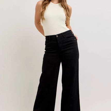 Judy Blue High-Waisted Wide Leg Jeans