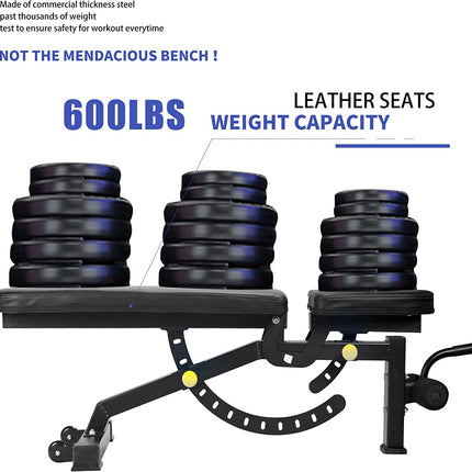 Adjustable Strength Training Bench Press Home Full Body Workout