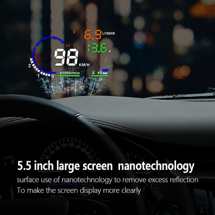 Car HUD Windscreen Projector For Jaguar S-Type Head Up Display