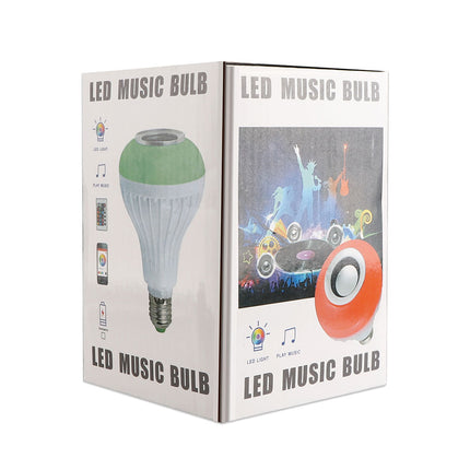 Bluetooth 4.0 Music Audio RGBW Speaker Light