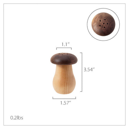 Mushroom Wooden Toothpick Holder