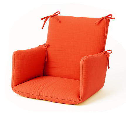 Cushion High Chair in Organic Cotton - Strawberry
