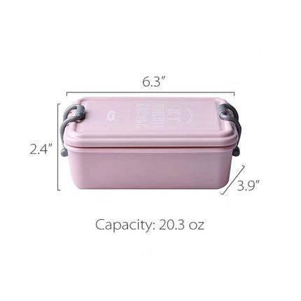 Japanese-Inspired Compartment Lunch Box