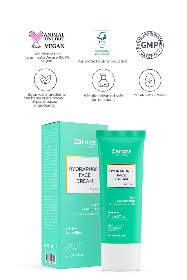 HydraPure Plus 3 Action Moisturizing Repairing Brightening Hyaluronic