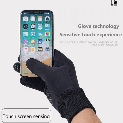 Touch Screen Fleece Gloves Non-slip Warm Winter Gloves