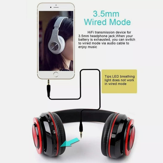 Ninja Dragon Z10 Color Changing Bluetooth Headphones
