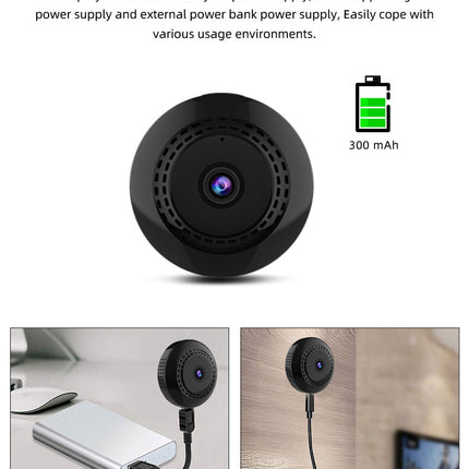 WiFi 1080P Wireless Night Vision Mini Camera Security Indoor Camera
