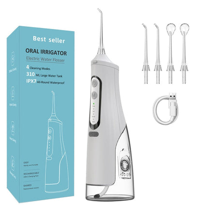 310ml Oral Irrigator Dental Portable Water Flosser USB Rechargeable 4