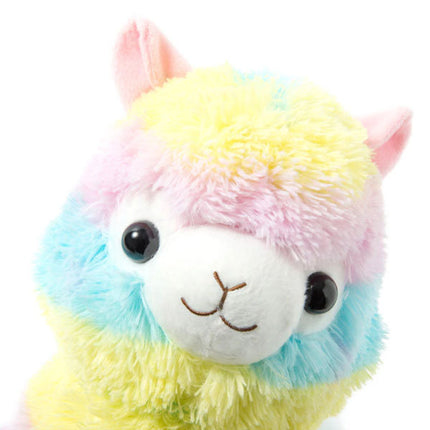 Rainbow Alpaca Plush Toy
