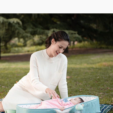 Baby Portable Bed Bag Foldable Newborn Travel Crib Carry-on Nest Bed