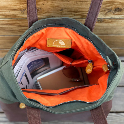 Greenpoint Vegan Backpack Tote