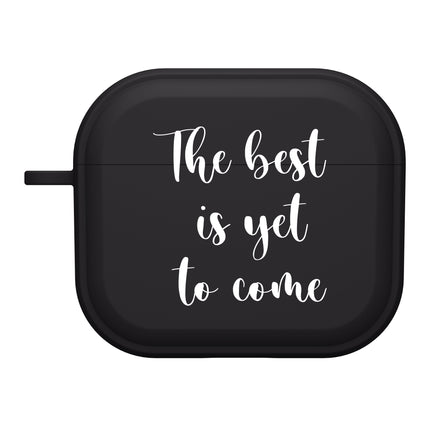 Custom Text HDX Black Case Cover for Apple AirPods Gen 1, 2, 3 & Pro