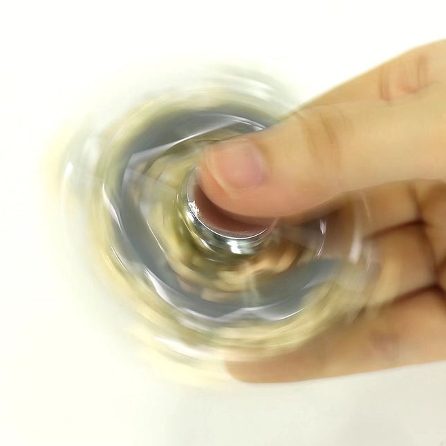 Nine Gears Linkage Fidget Spinner