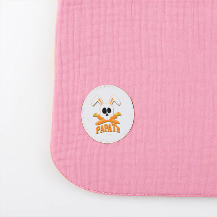 Organic Cotton Bib - Pink