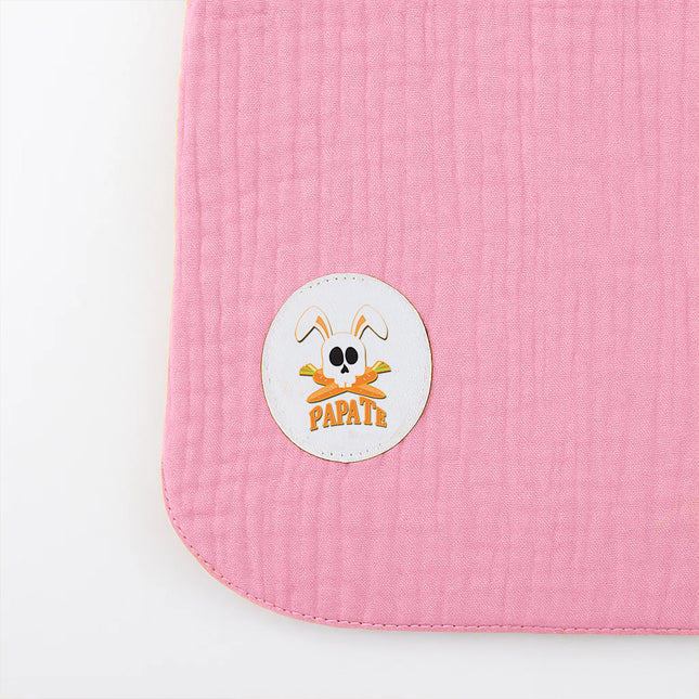 Organic Cotton Bib - Pink