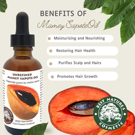 Mamey Sapote (Sapuyulo) Oil (organic, cold pressed, unrefined)
