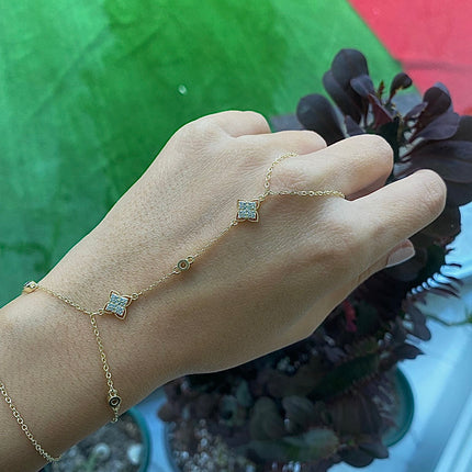 VIP Branded Hand Chain Bracelet