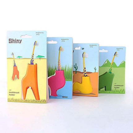 Animal Toothbrush Holders for Kids