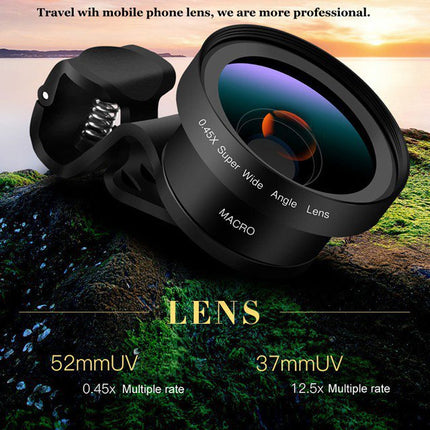 Super Wide Angle Lens Macro Lens For Smartphones