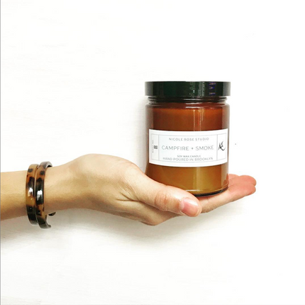 Campfire + Smoke Soy Wax Candle