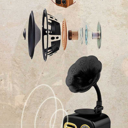 Retro Radio Wireless Mini Portable Bluetooth Stereo Speaker
