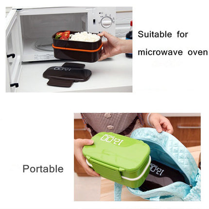 Double Layer Plastic Lunch Box