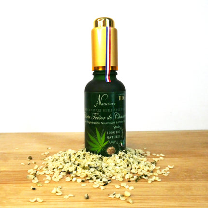 Organic Hemp Treasure Elixir Vegetable Oil Serum, Food Supplement