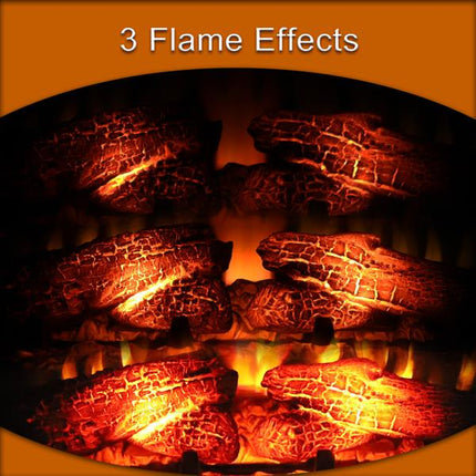 26 inch 1500w Embedded Fireplace Inclined Wall Tile