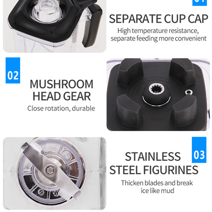 Commercial Smoothie Maker Blender Sound Insulation ice Crusher