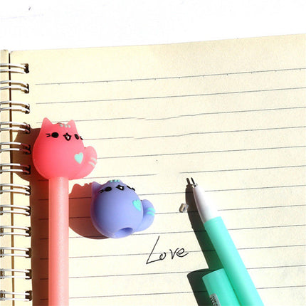 Colorful Cartoon Cat Pen