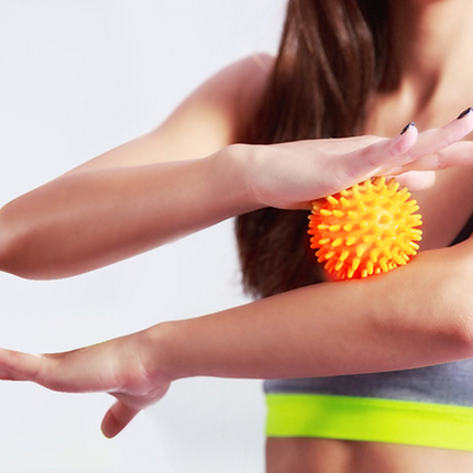 Portable Training Grip fitness PVC Hand Trigger Point Massage Ball