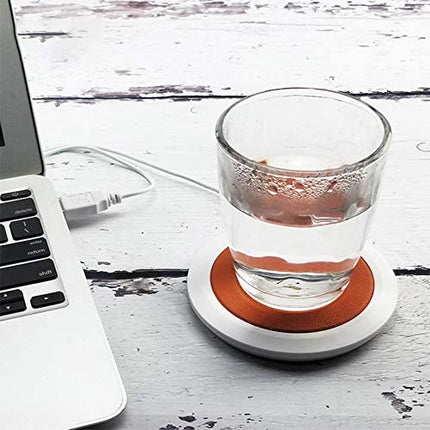 USB Cup Mug Warmer PU Leather USB Cup Heater