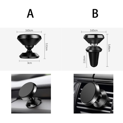 Torras Aluminum Magnet Center Console