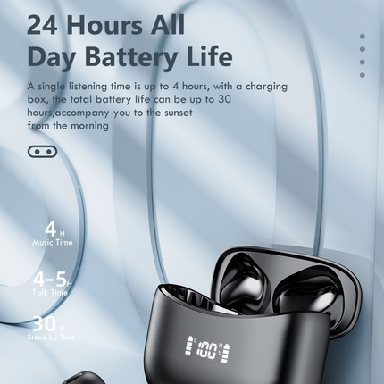 LED TWS Earbuds Bluetooth 5.0 Earphones for Huawei Iphone