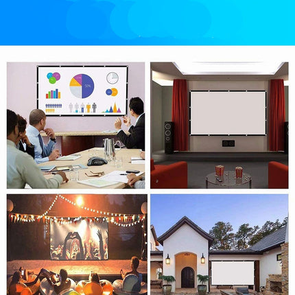 Projector Screen 100 inch Anti-light Screen