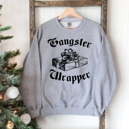 Gangsta Wrapper Christmas Sweatshirt