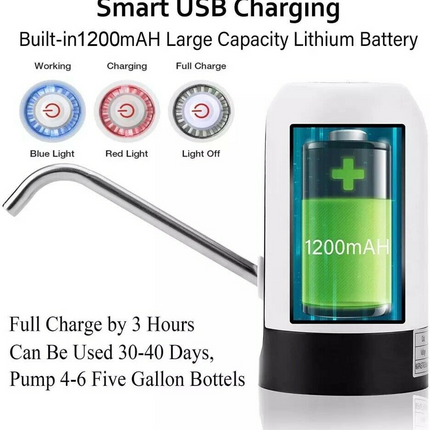 Electric Automatic Water Pump Drinking Water Bottle Pump