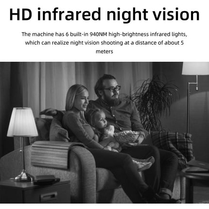 WiFi 1080P Wireless Night Vision Mini Camera Security Indoor Camera