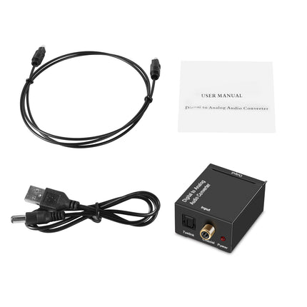 Digital to Analog Audio Converter Adapter