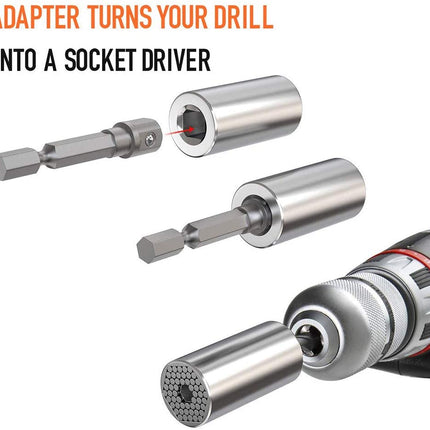 Magical Grip Socket Set Fits 1/4'' - 3/4''