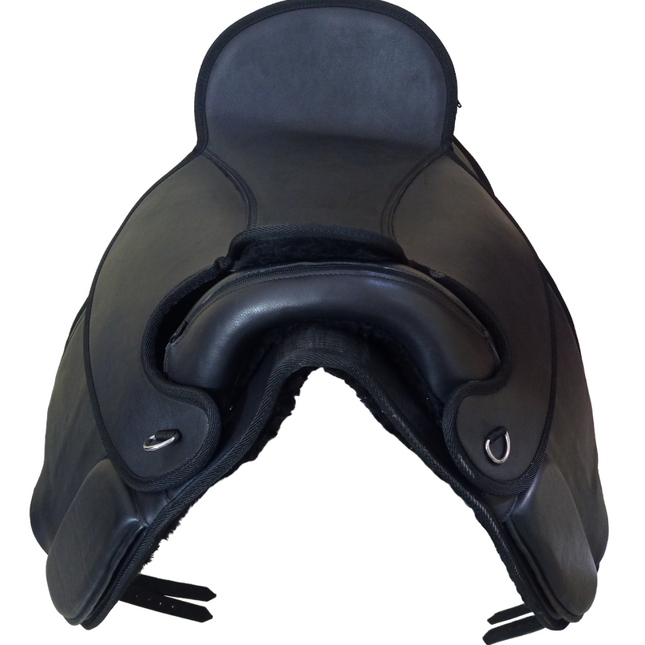 Treeless Synthetic Bareback Horse Saddle Tack Size 15" to 18" inch